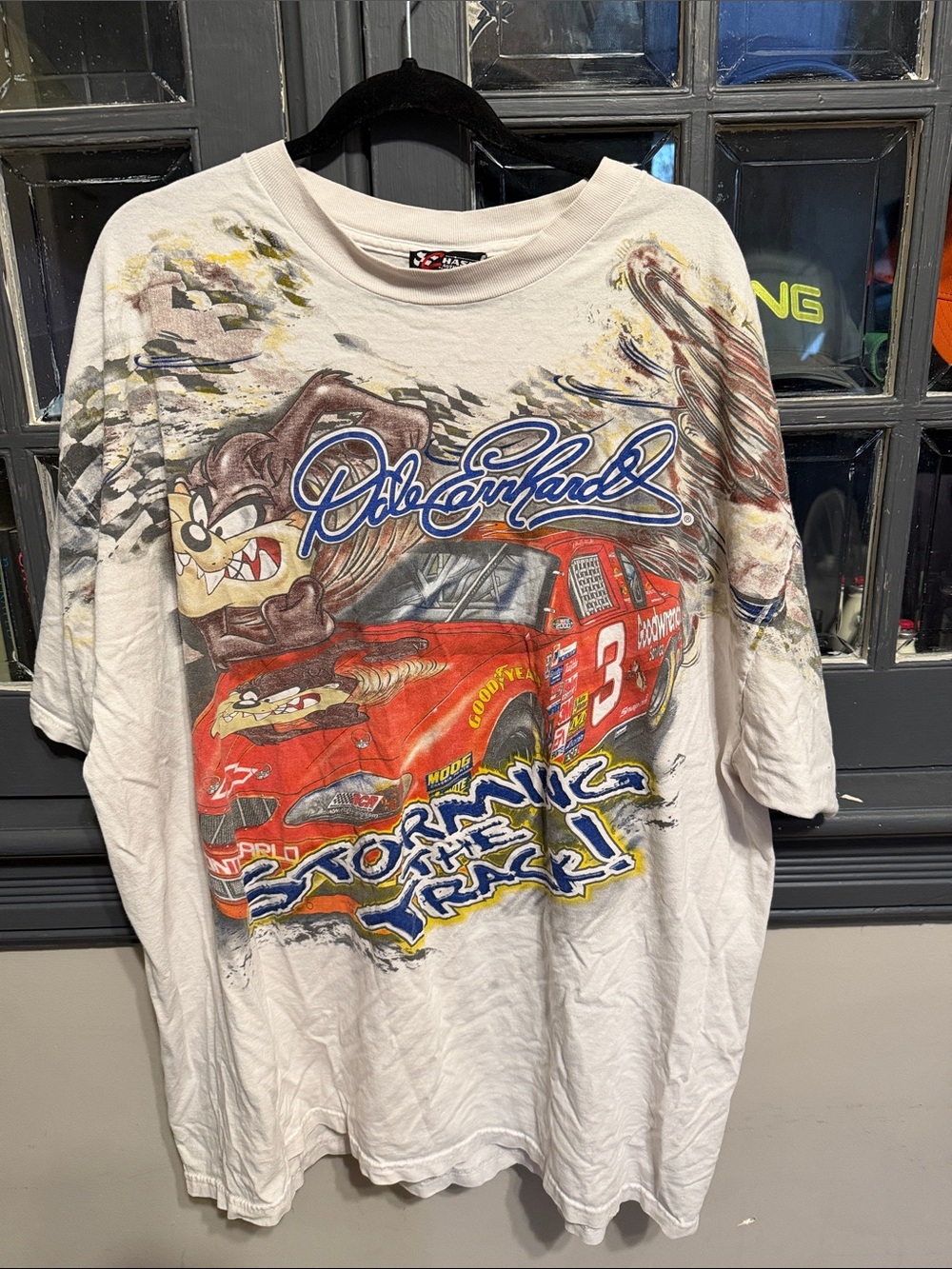 Vintage 2000 Dale Earnhardt teaming up with taz tshirt- Chase Authentics
